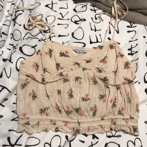 Flower Tank Top crop - Picture 1 of 1